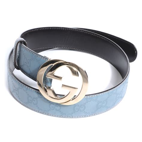 blue gucci belts|belt gg original.